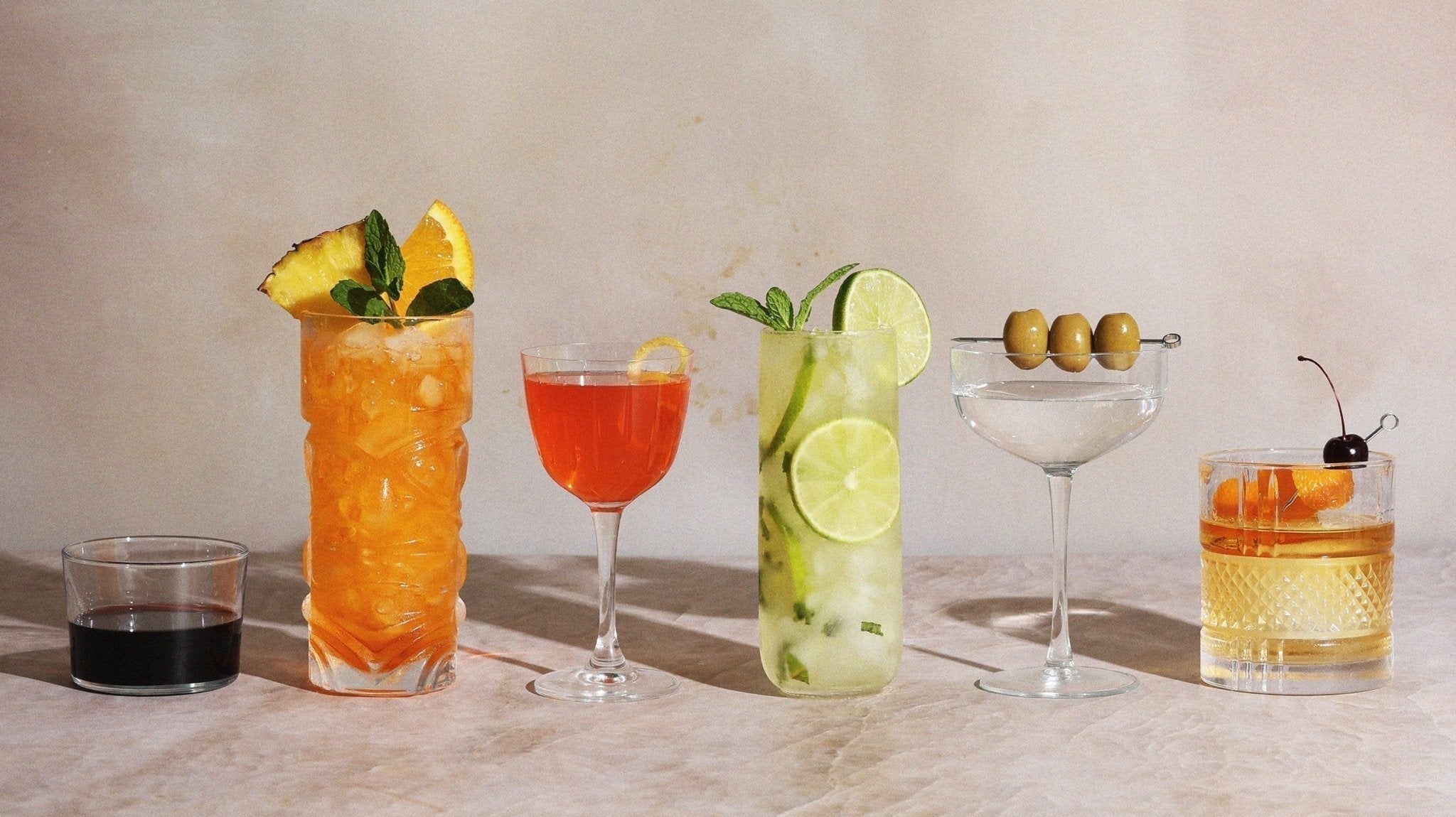 Use + Inspiration: Cocktail Glassware Guide