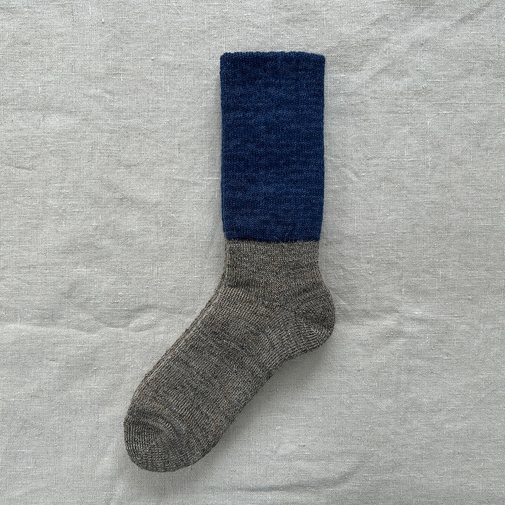 Mohair Wool Pile Socks    at Boston General Store