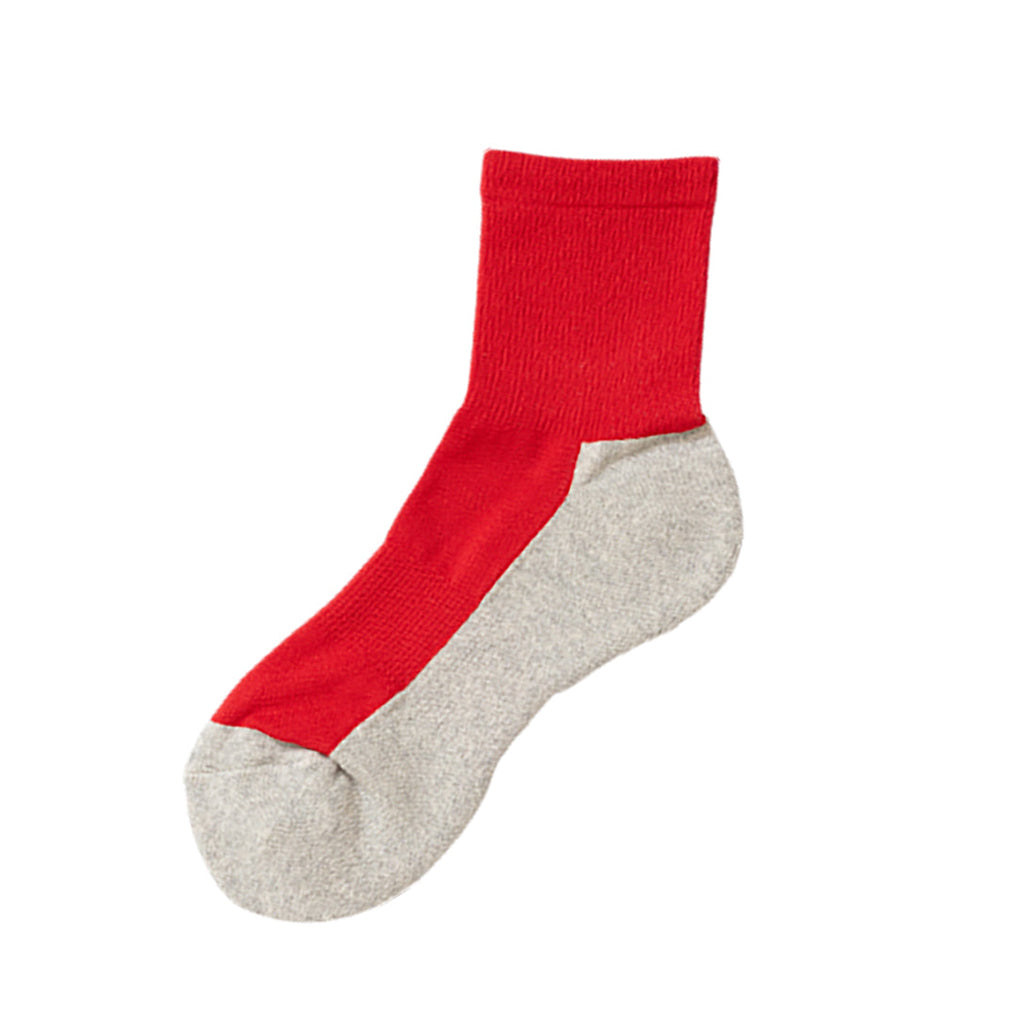 Cotton Cashmere Walking Socks Red Sox Small  at Boston General Store