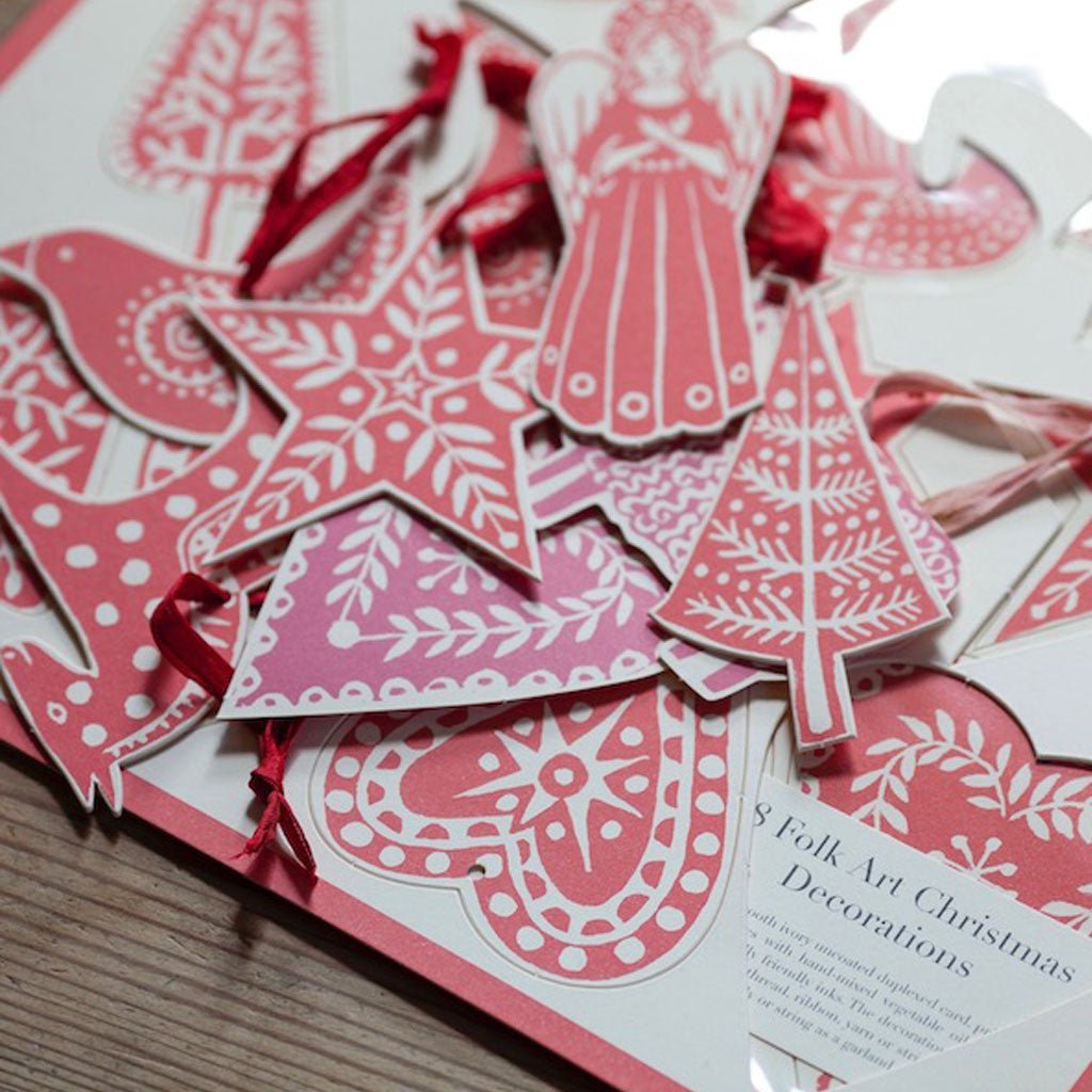 18 Folk Art Christmas Decorations Boston General Store