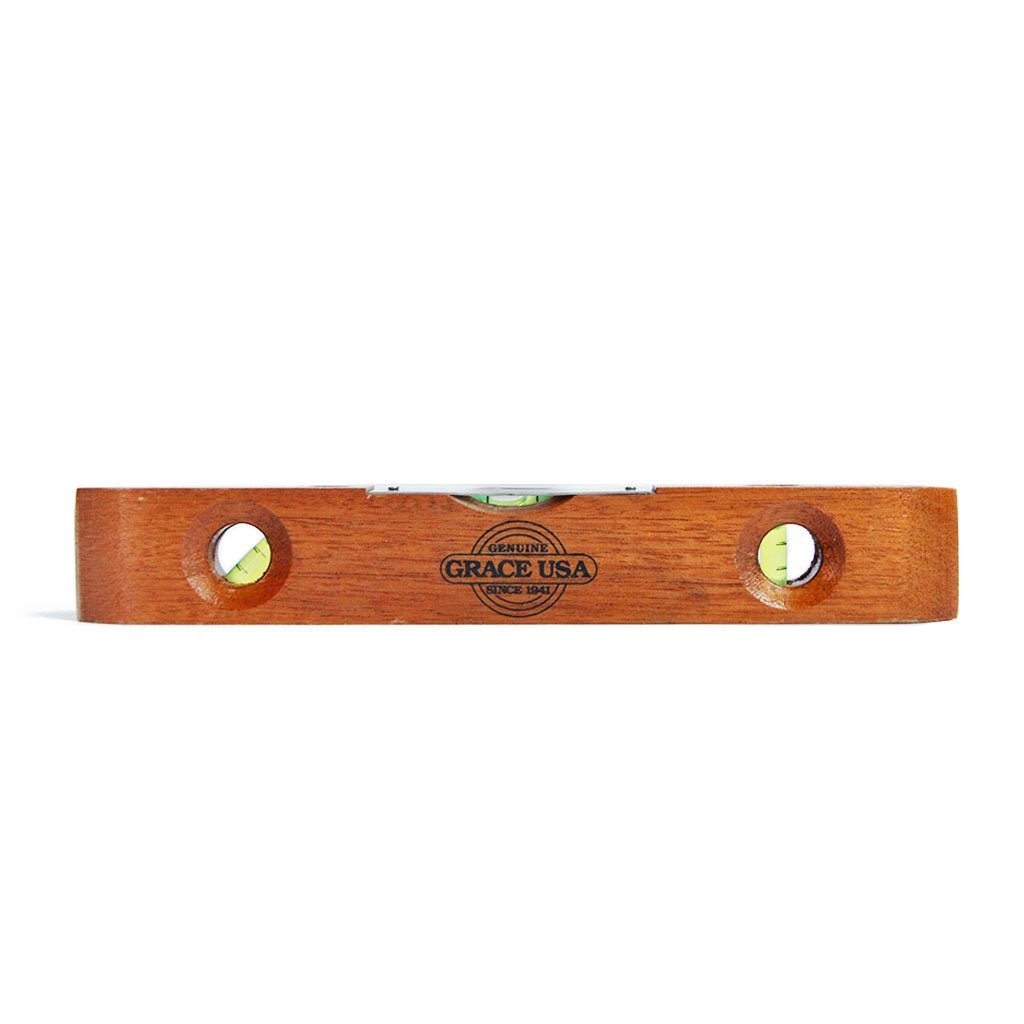 9" Mahogany Wood Torpedo Level Boston General Store