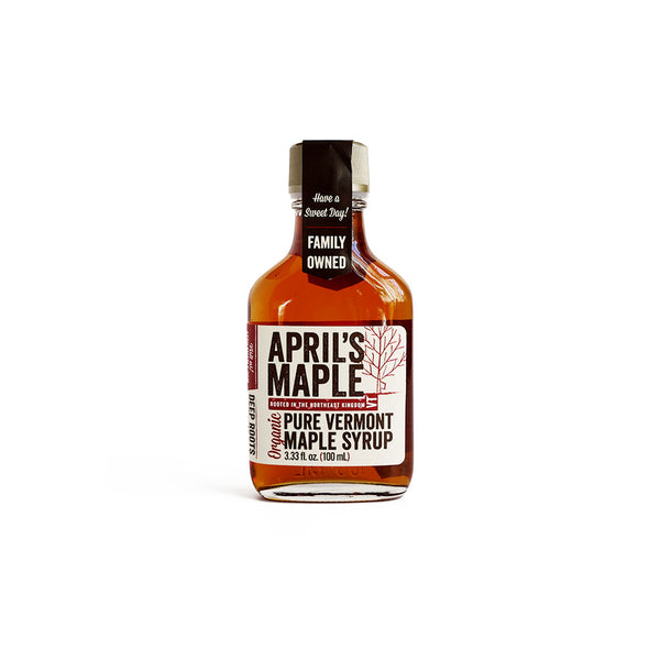 Real Maple Syrup in 8oz Squeeze Bottle from Saratoga Maple
