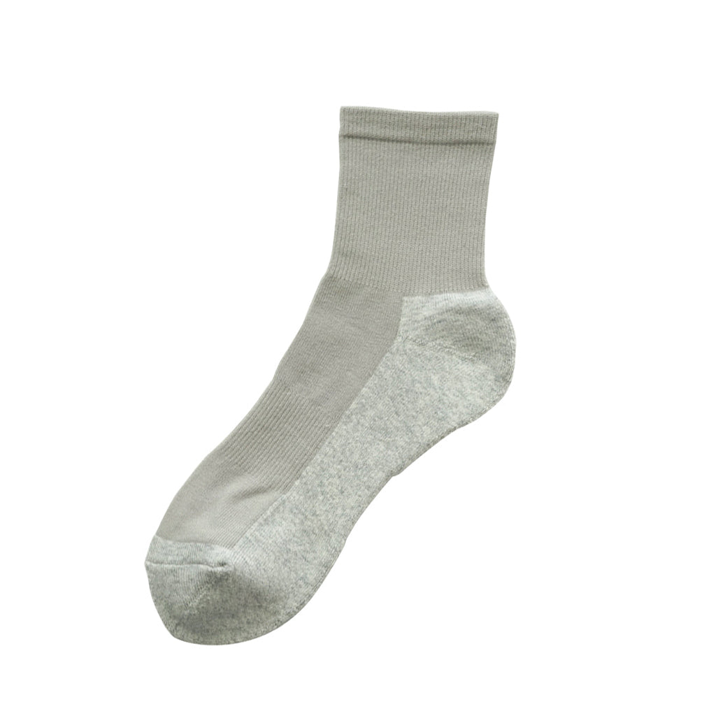Cotton Cashmere Walking Socks Light Grey Small  at Boston General Store