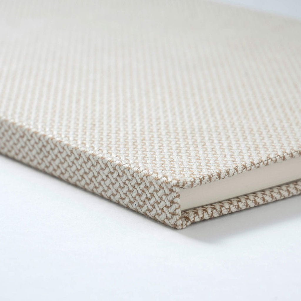 Textured Kakimori notebook on a white background