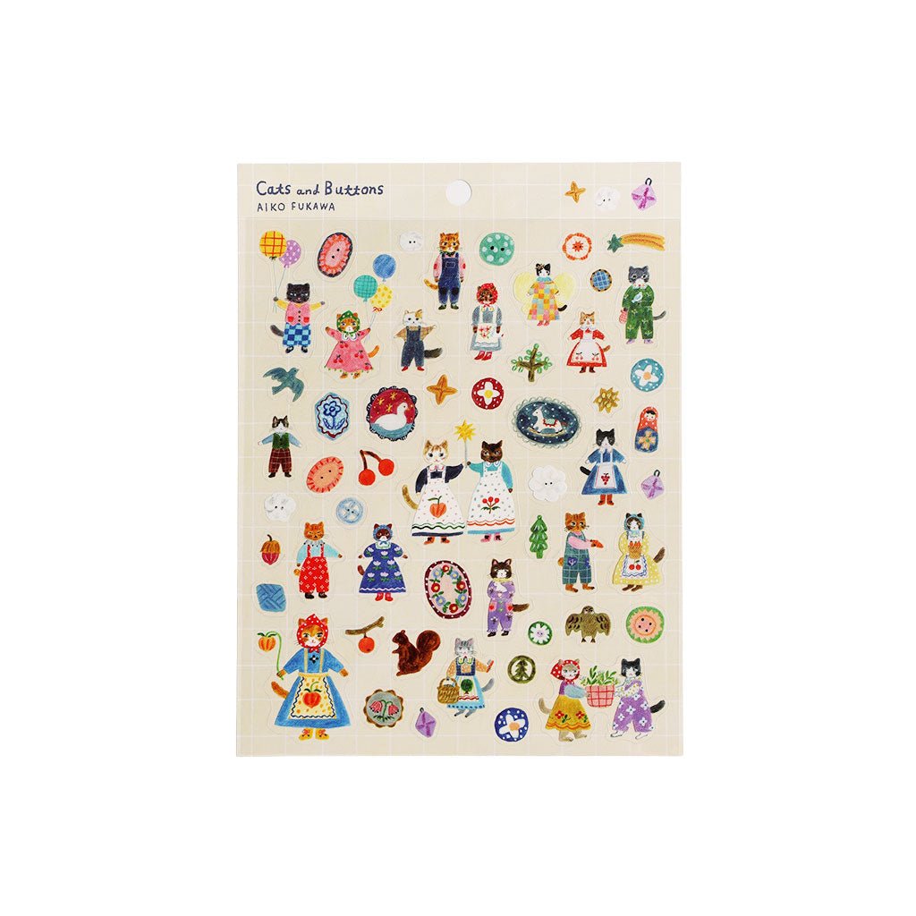 Aiko Fukawa Sticker Set Boston General Store