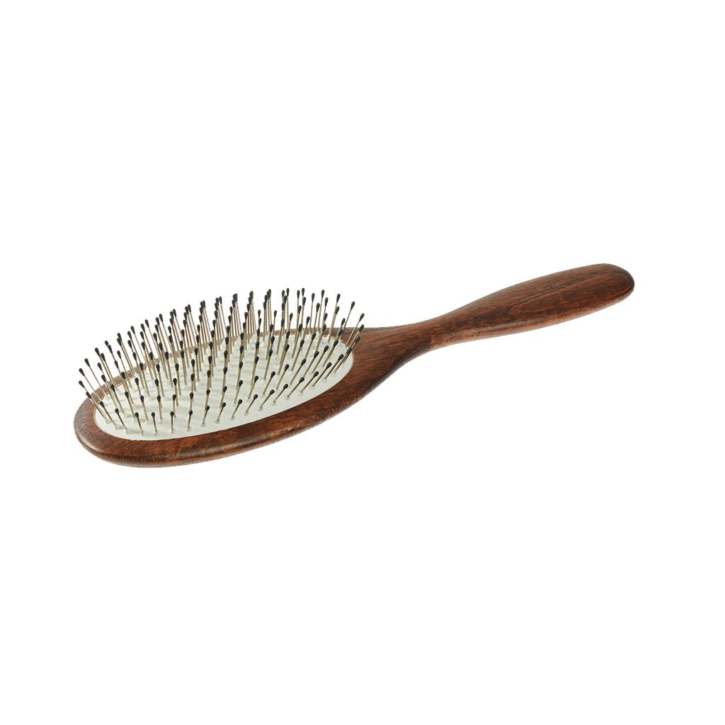 Beech Wood Steel Pin Hairbrush Boston General Store