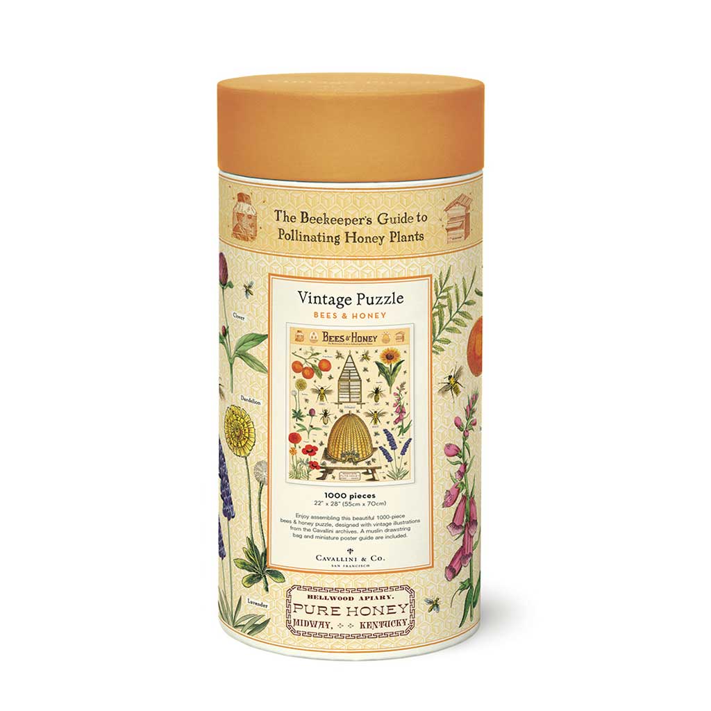 Bees & Honey Vintage Puzzle Boston General Store