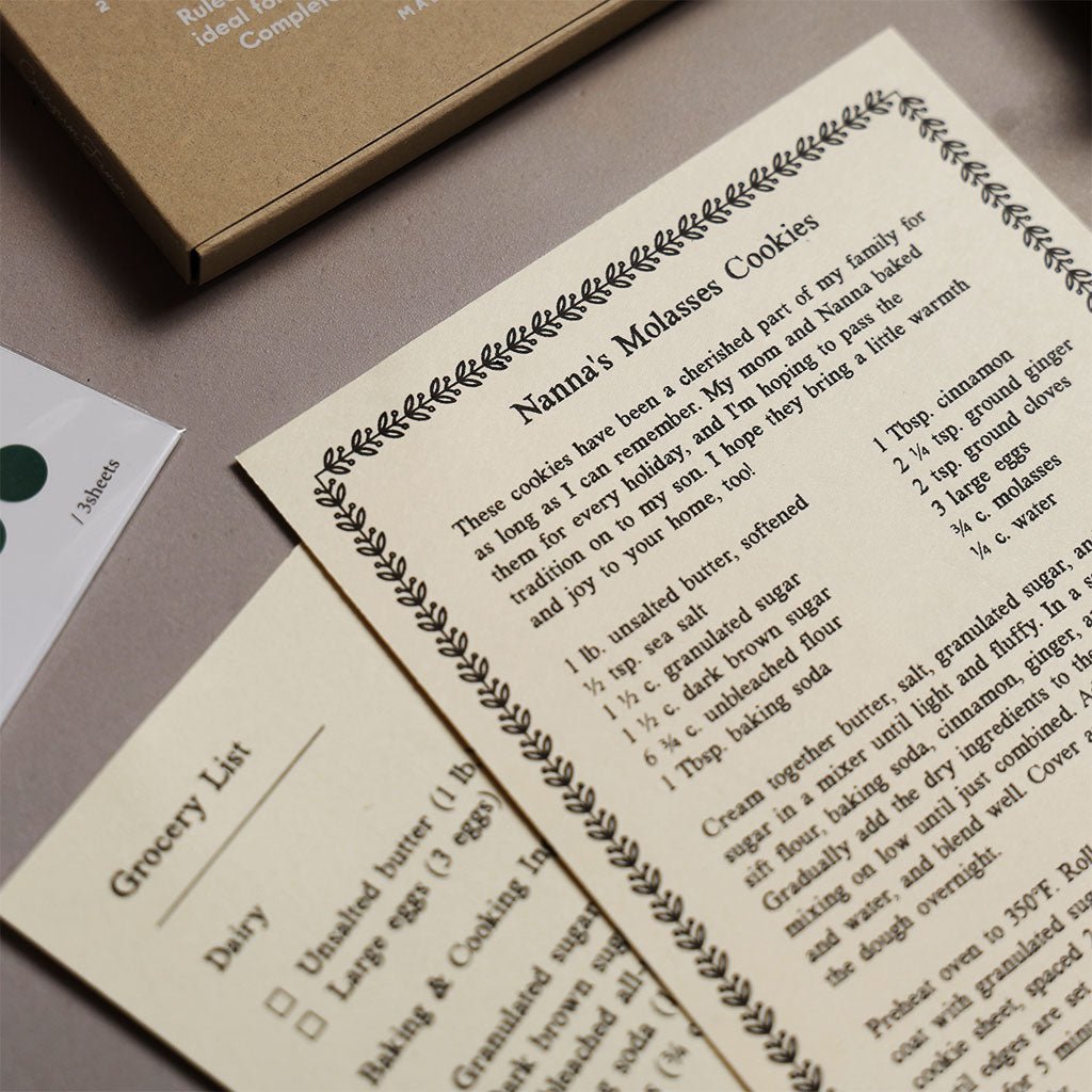 BGS List - Making Kit Boston General Store