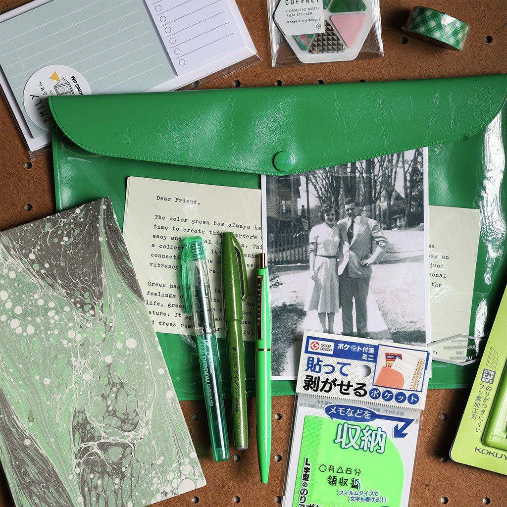 BGS "The Green One" Office Supplies Kit Boston General Store