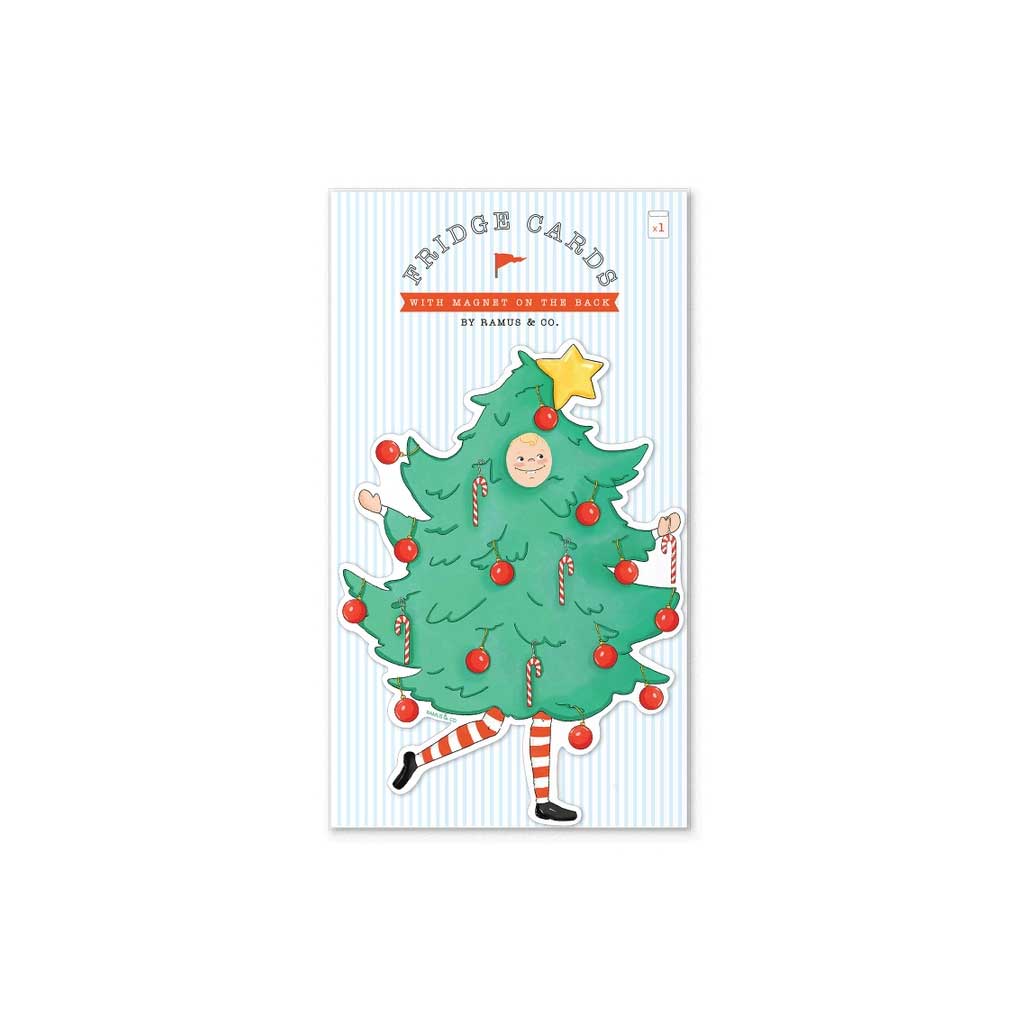 Billie the Holiday Tree Fridge Card Boston General Store