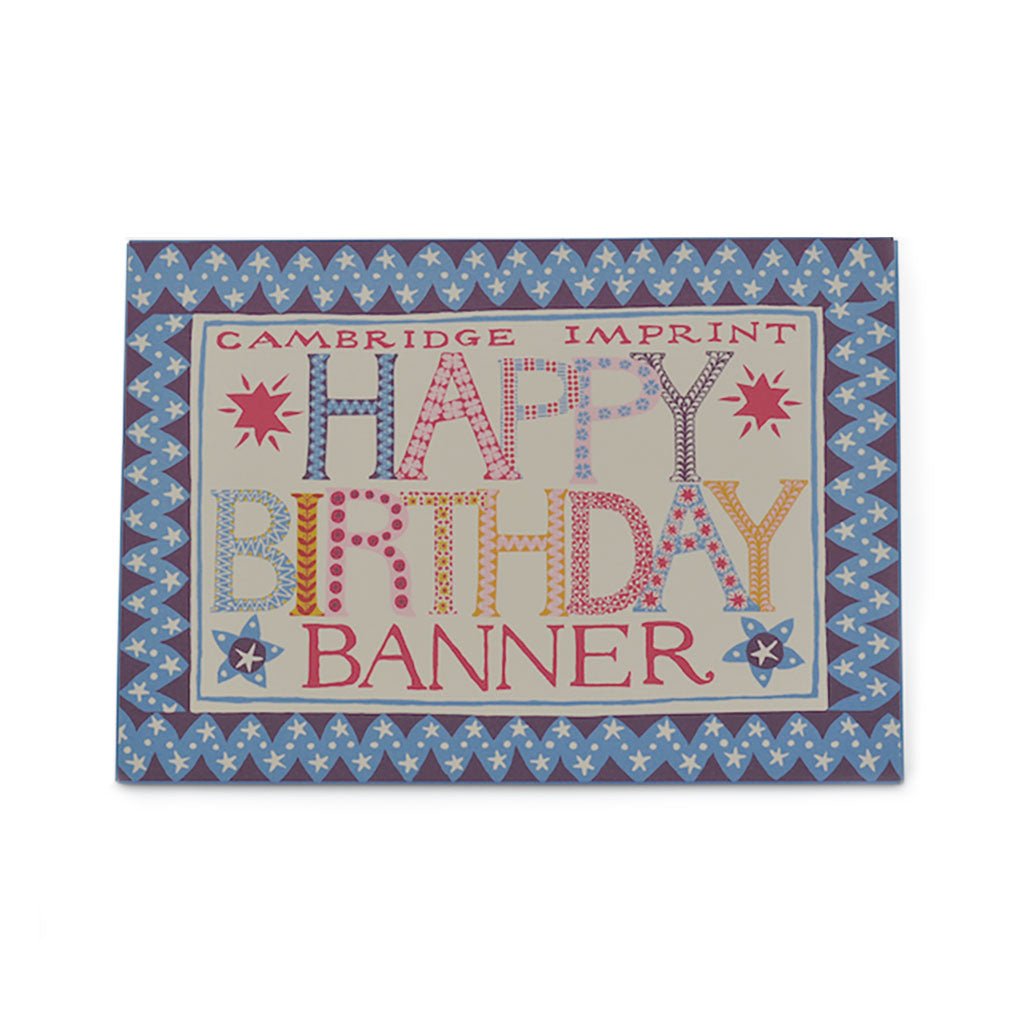 Birthday Banner Kit Boston General Store