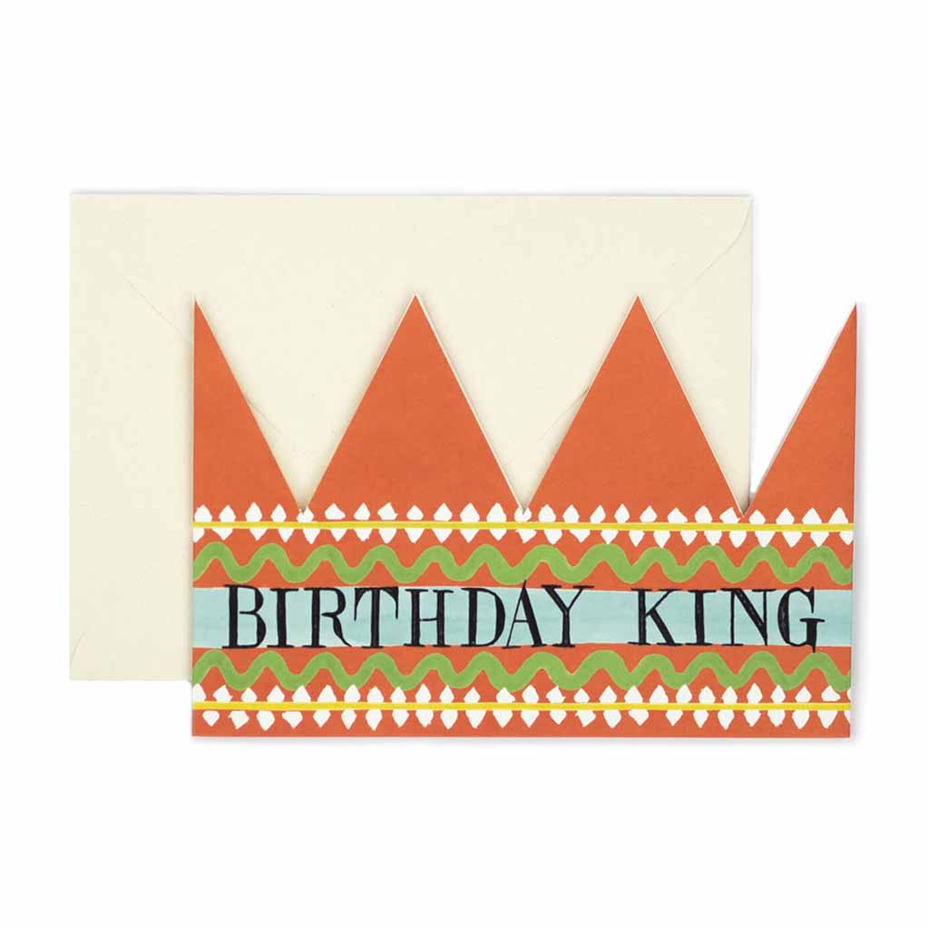 Birthday King Party Hat Card Boston General Store