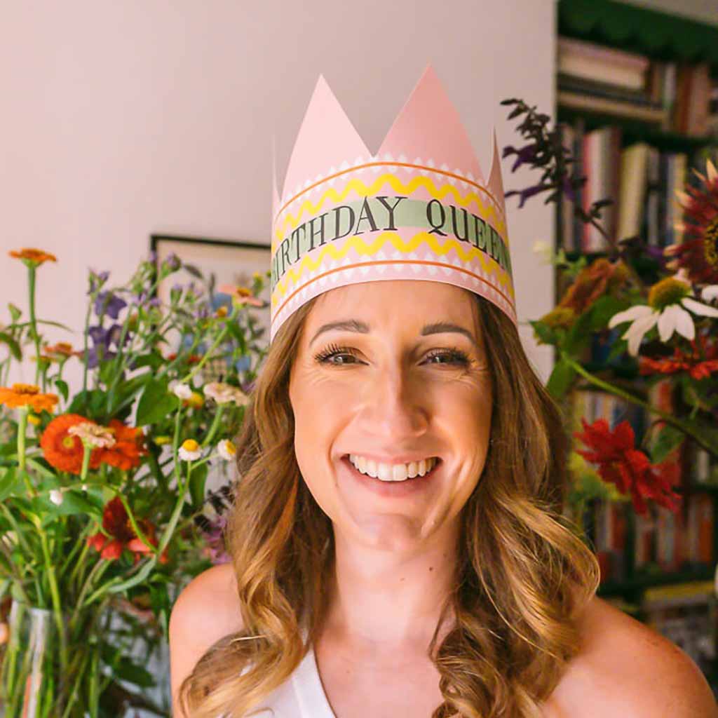 Birthday Queen Party Hat Card Boston General Store