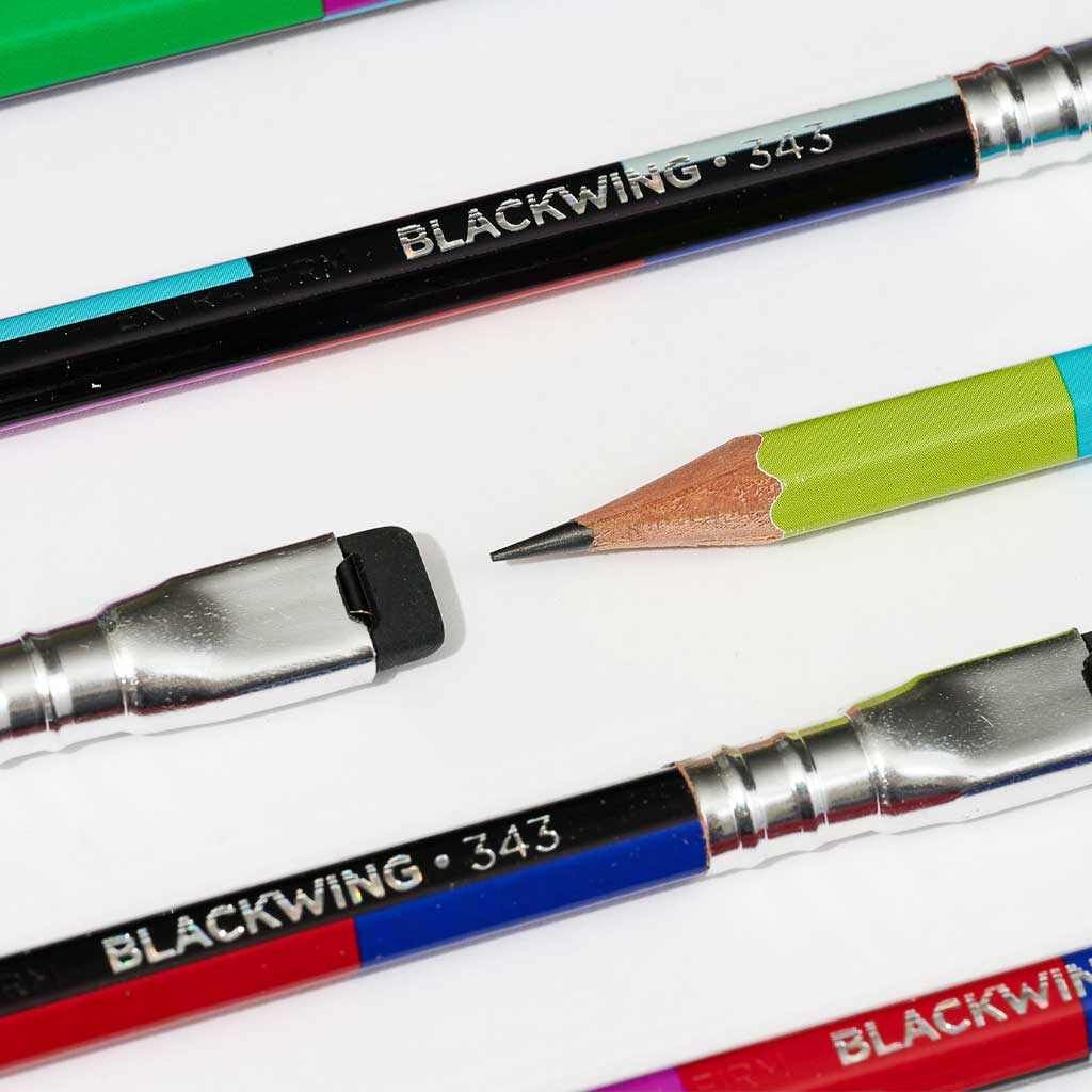Blackwing 343 pencils on a white background