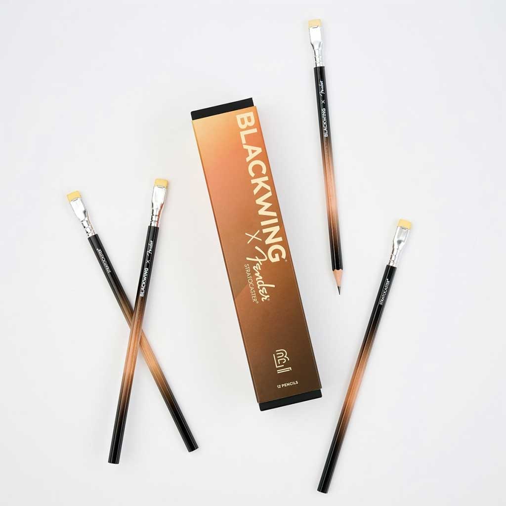 Blackwing x Fender Pencils, Set of 12 Boston General Store