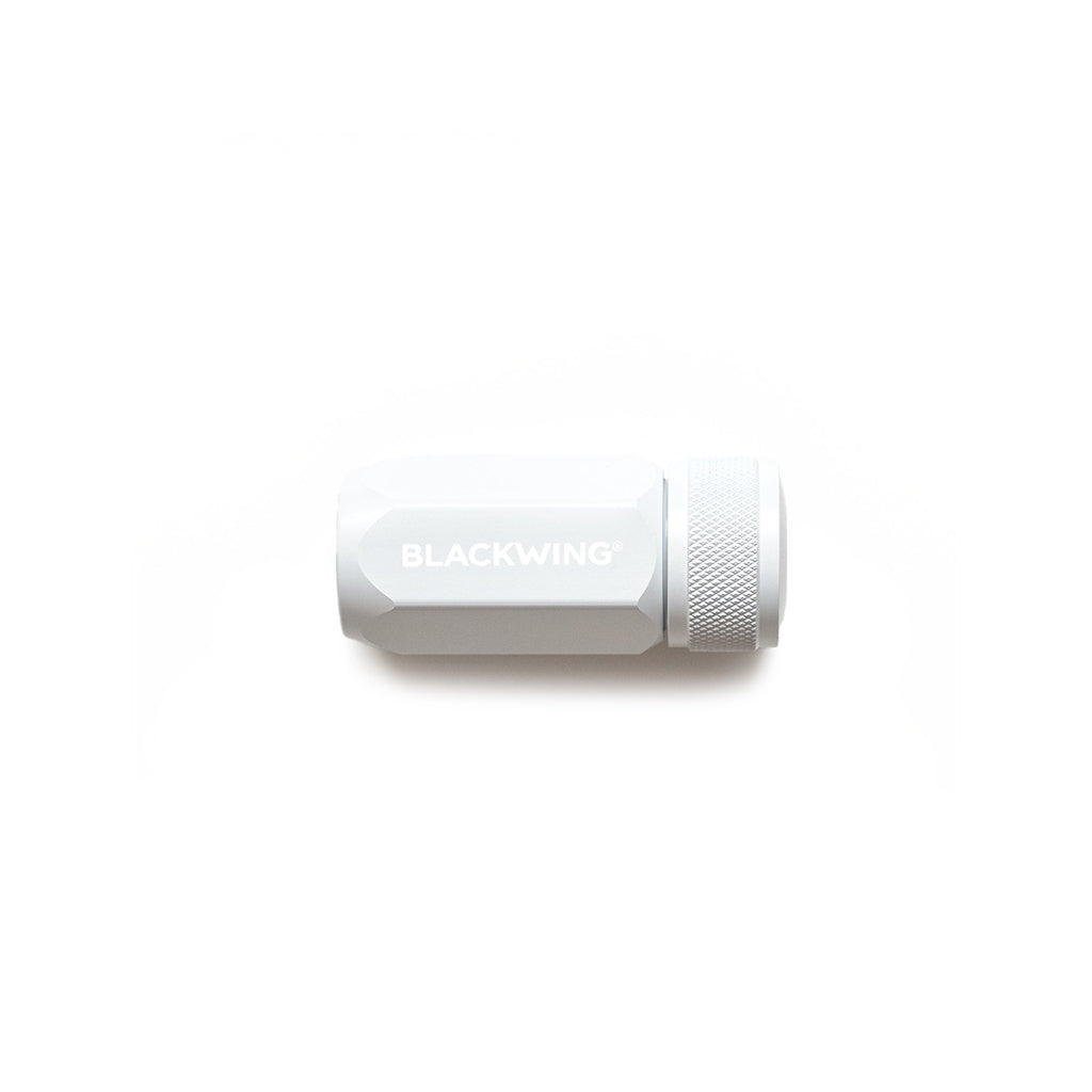 Blackwing One-Step Long Point Sharpener White   at Boston General Store