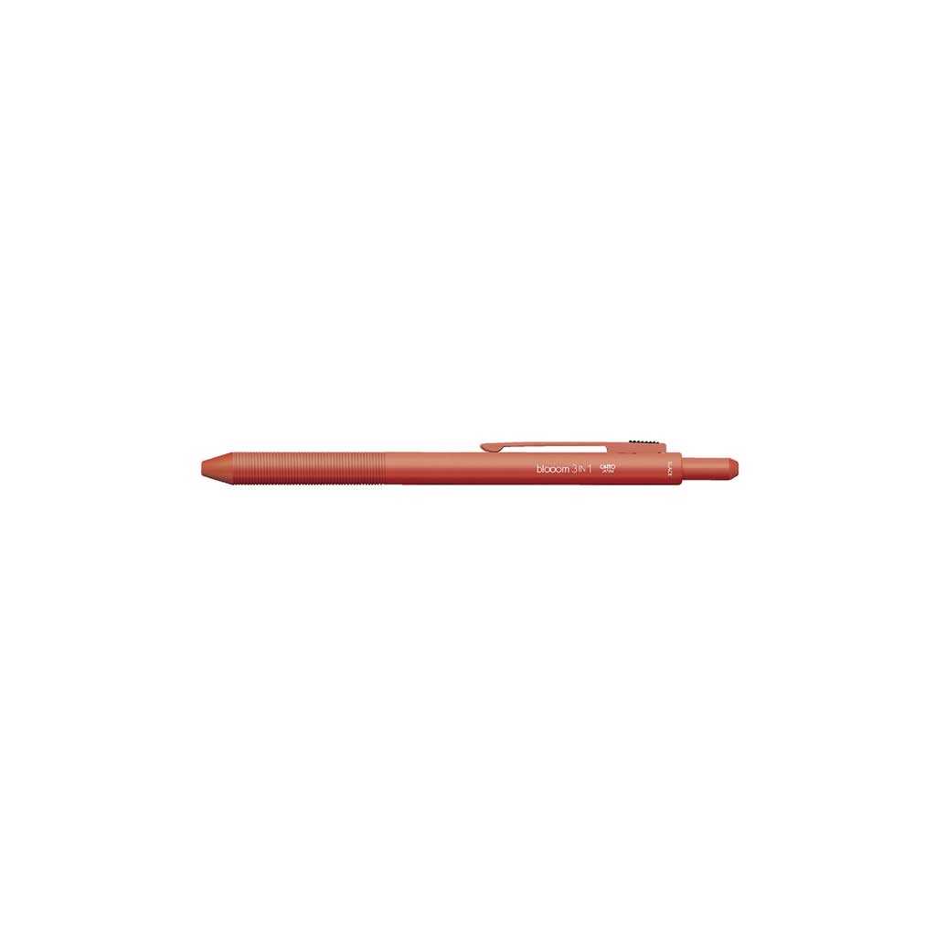 Red pen on white background