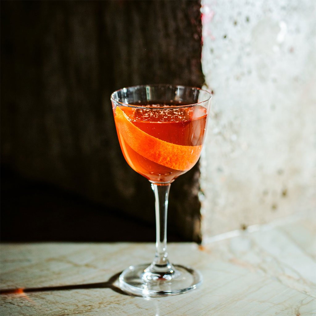 Boylston Nick & Nora Glass Boston General Store