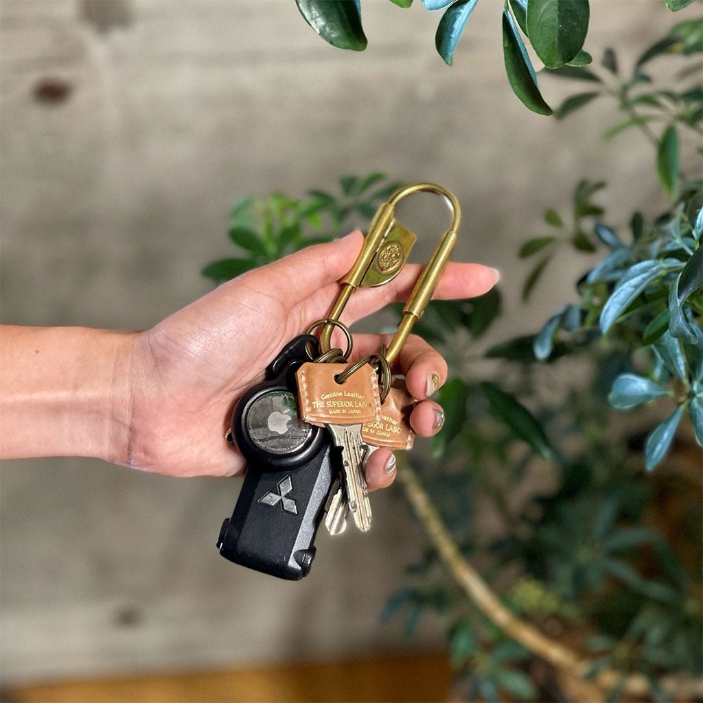 Brass Carabiner Boston General Store