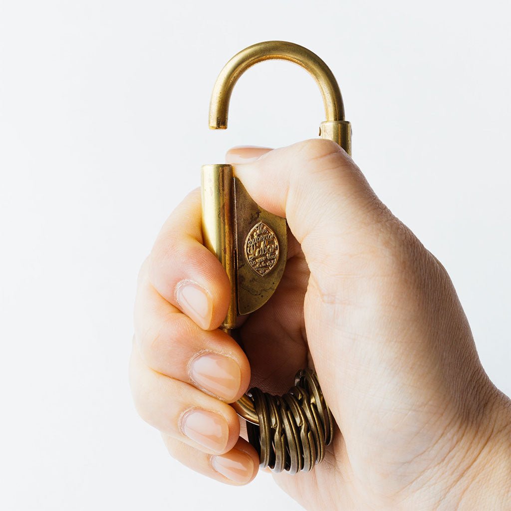 Brass Carabiner Boston General Store