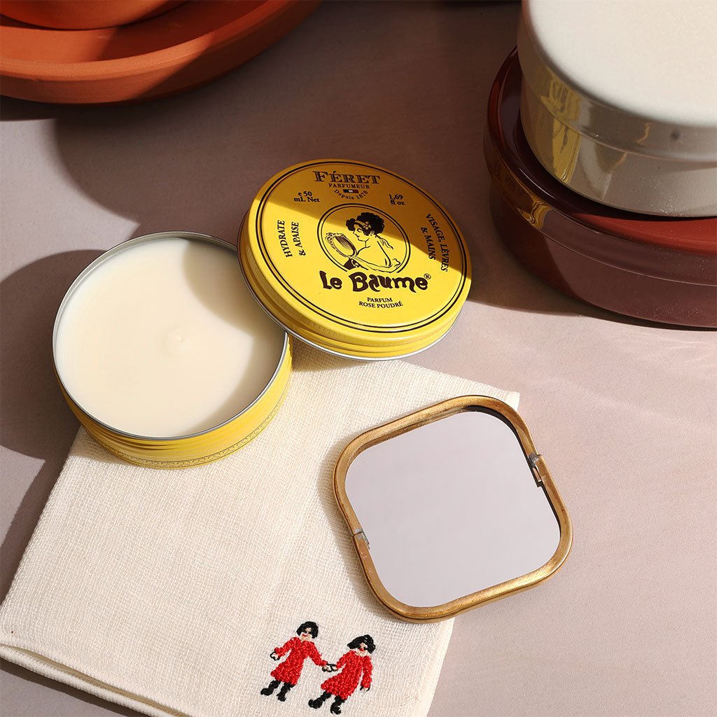 Brass Framed Travel Mirror Boston General Store