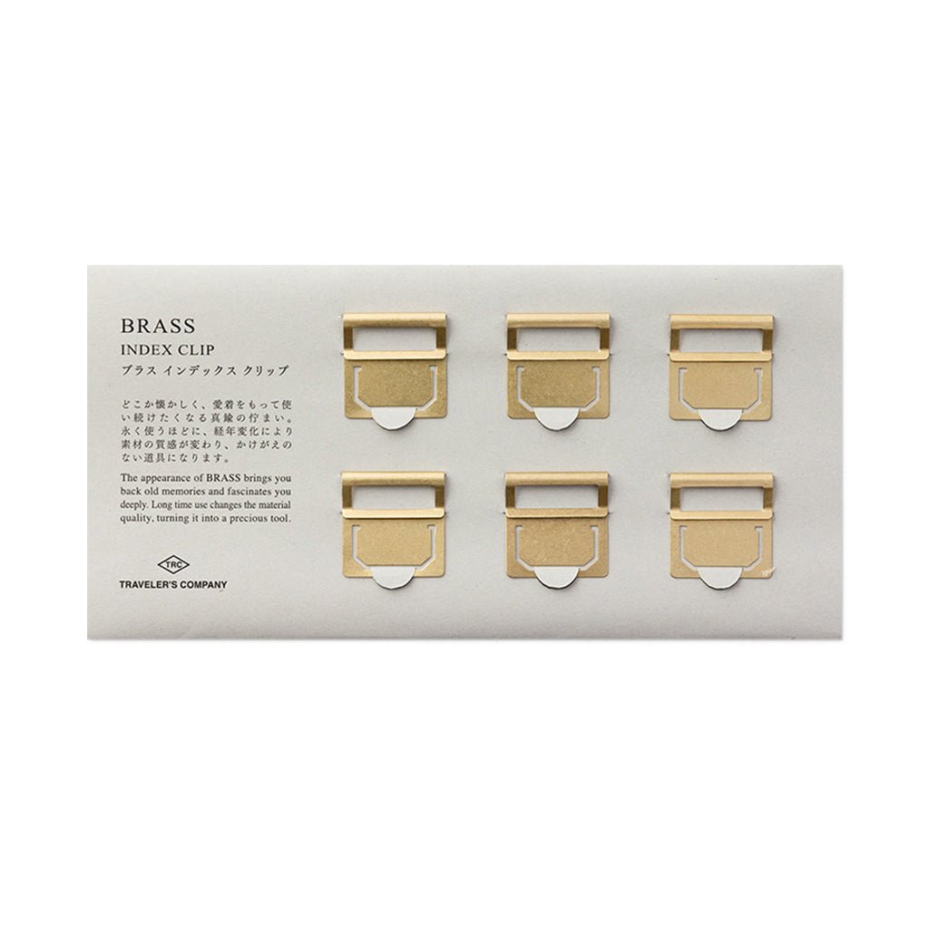 Brass Index Clip Boston General Store