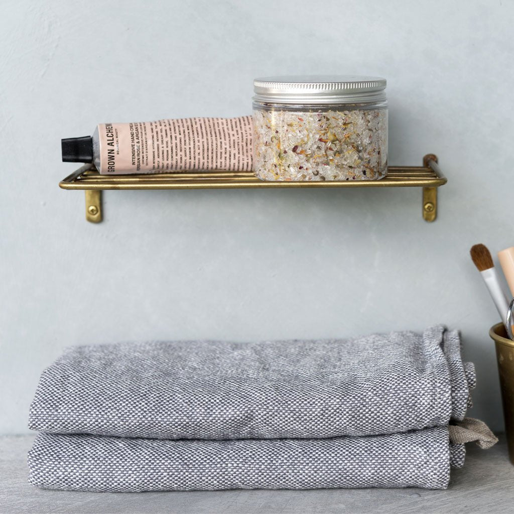 Brass Wire Shelf Boston General Store