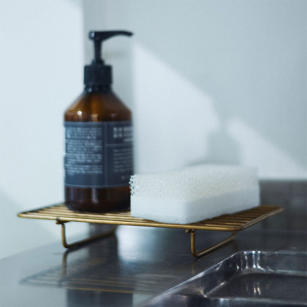 Brass Wire Stand, Rectangular Boston General Store