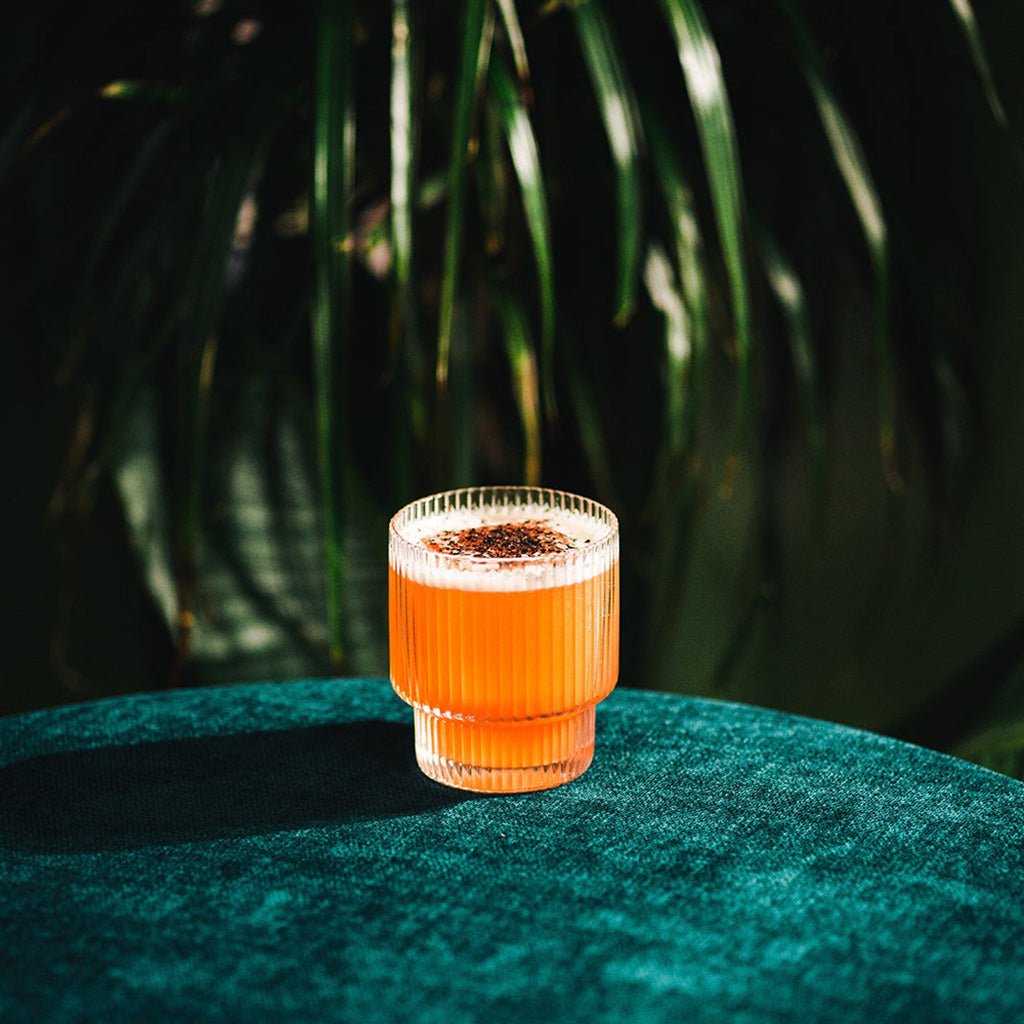 Brattle Stepped Old Fashioned Glass Boston General Store