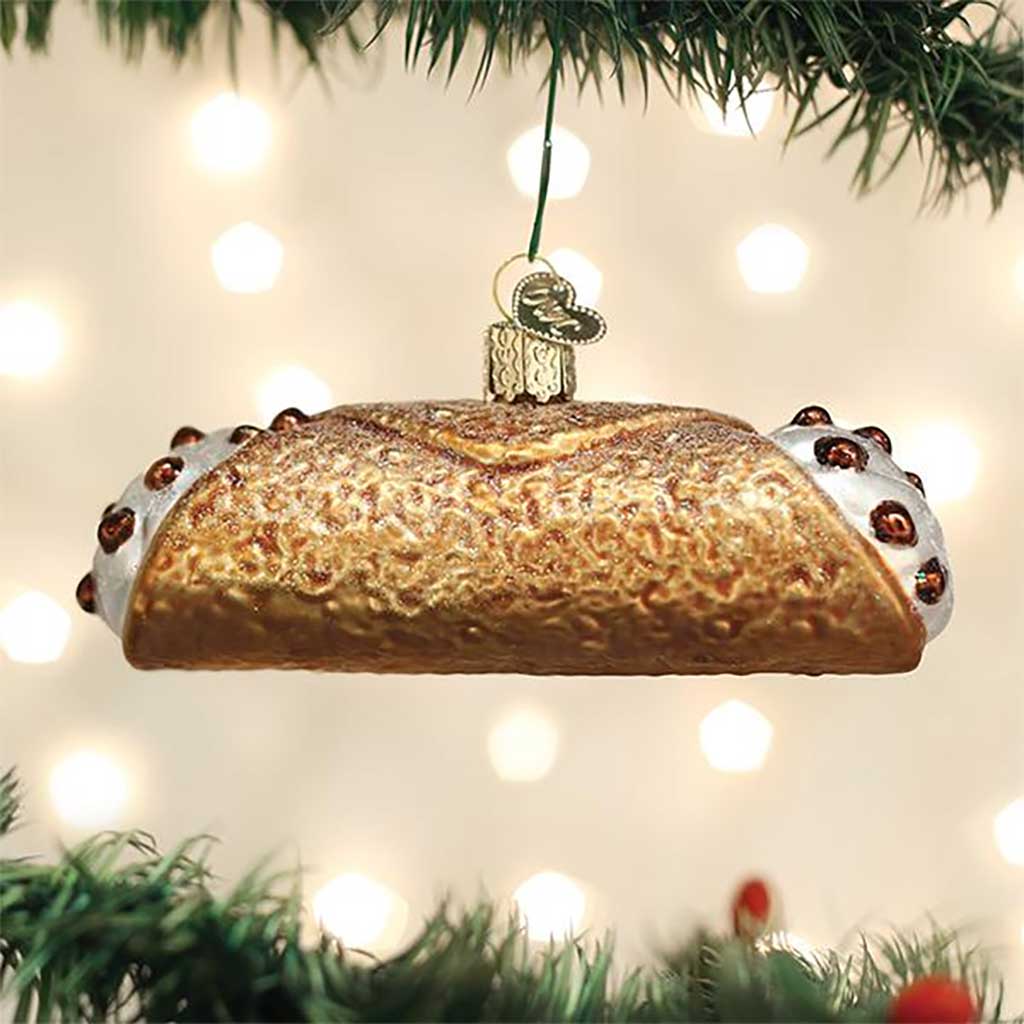 Cannoli Ornament Boston General Store