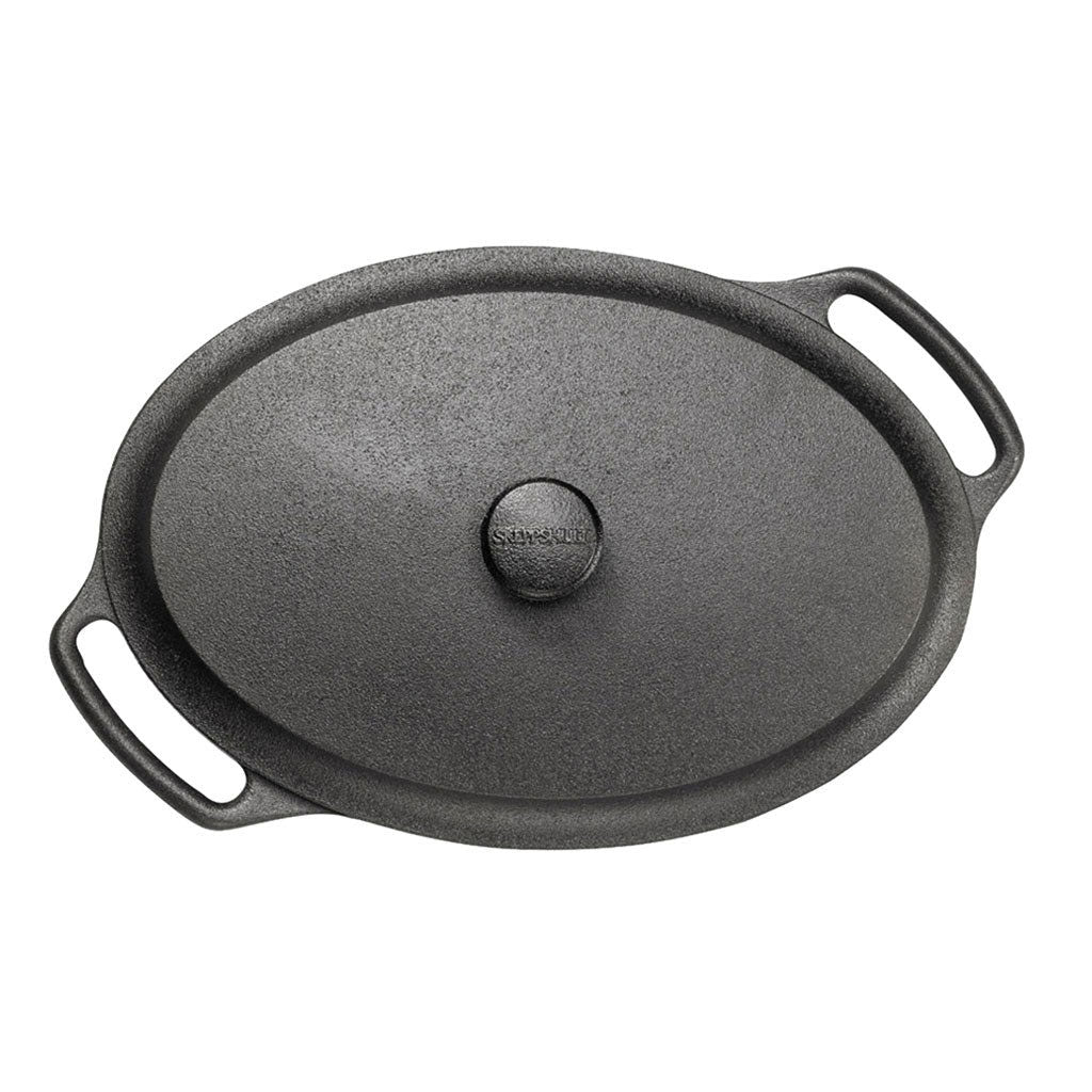 Cast Iron Oval Dutch Oven 6.3 qt Boston General Store