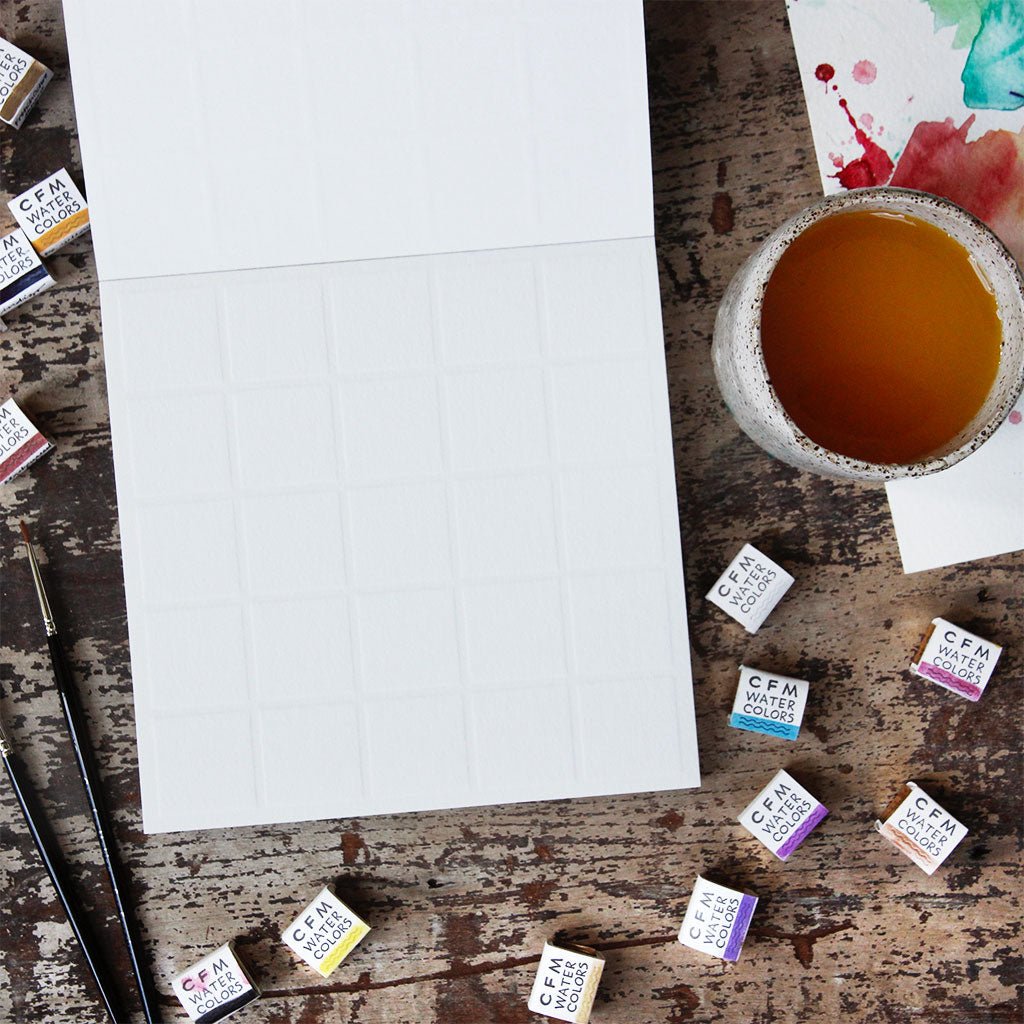 CfM Grid Watercolor Paper Boston General Store