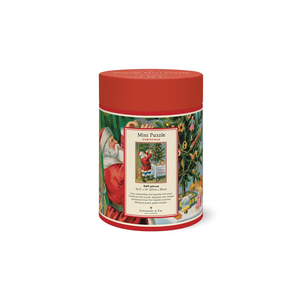 Christmas Santa Mini Vintage Puzzle Boston General Store