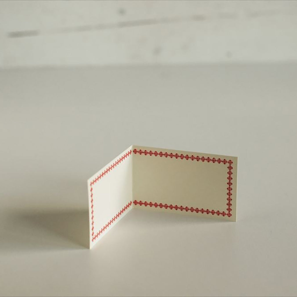 Letterpress Folded  Memo Cards    at Boston General Store