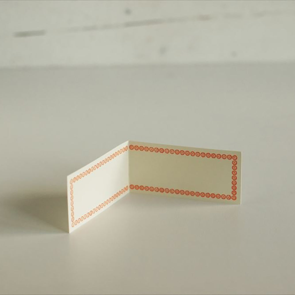 Letterpress Folded  Memo Cards    at Boston General Store