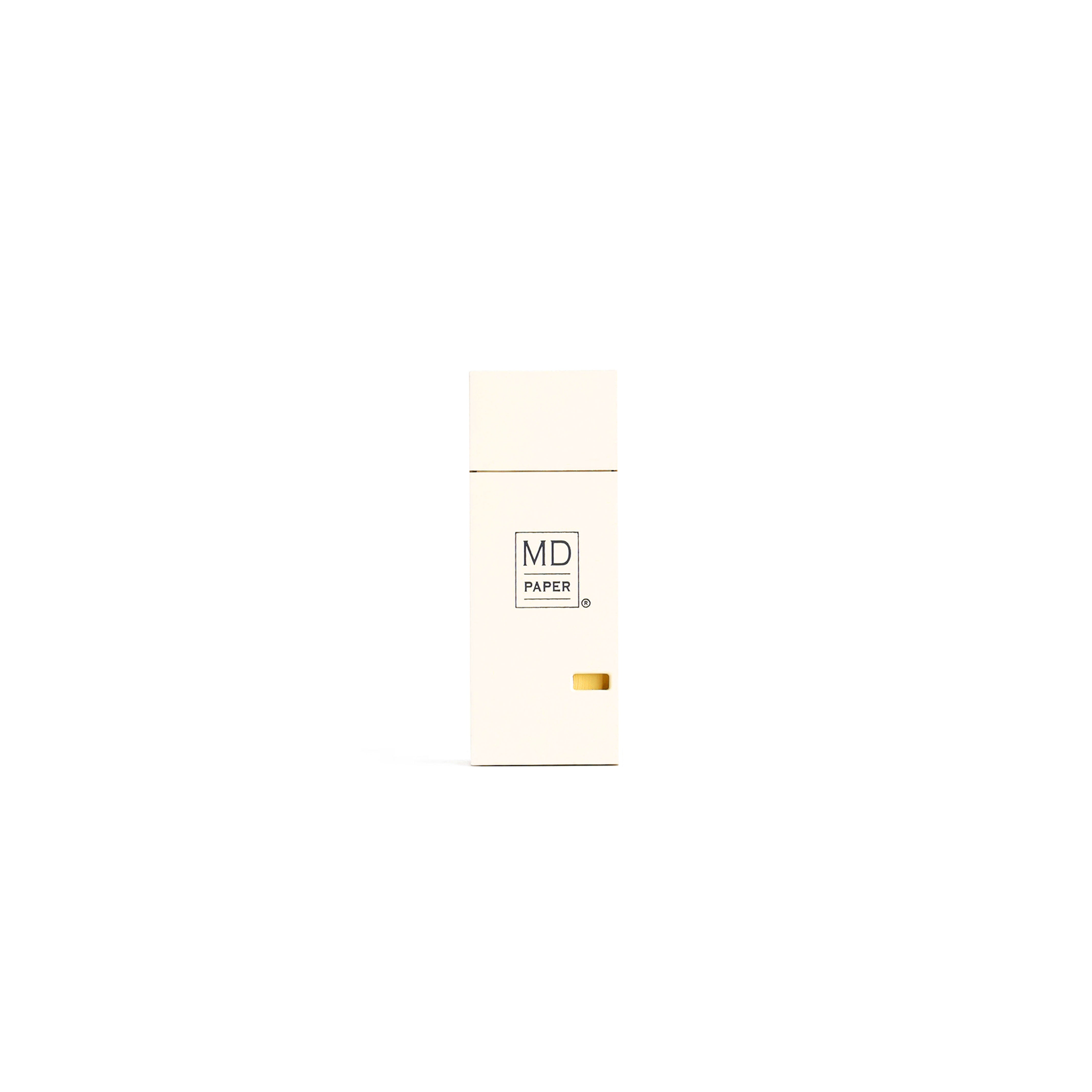 Midori cream correction tape on white background