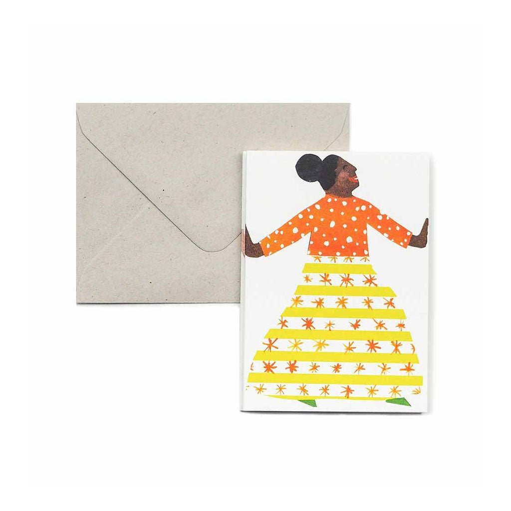 Dancers Mini Concertina Card Boston General Store