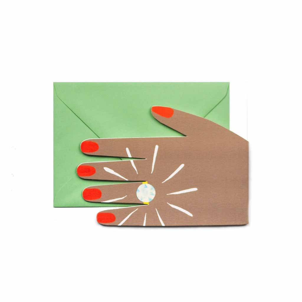 Diamond Ring Engagement Card Boston General Store