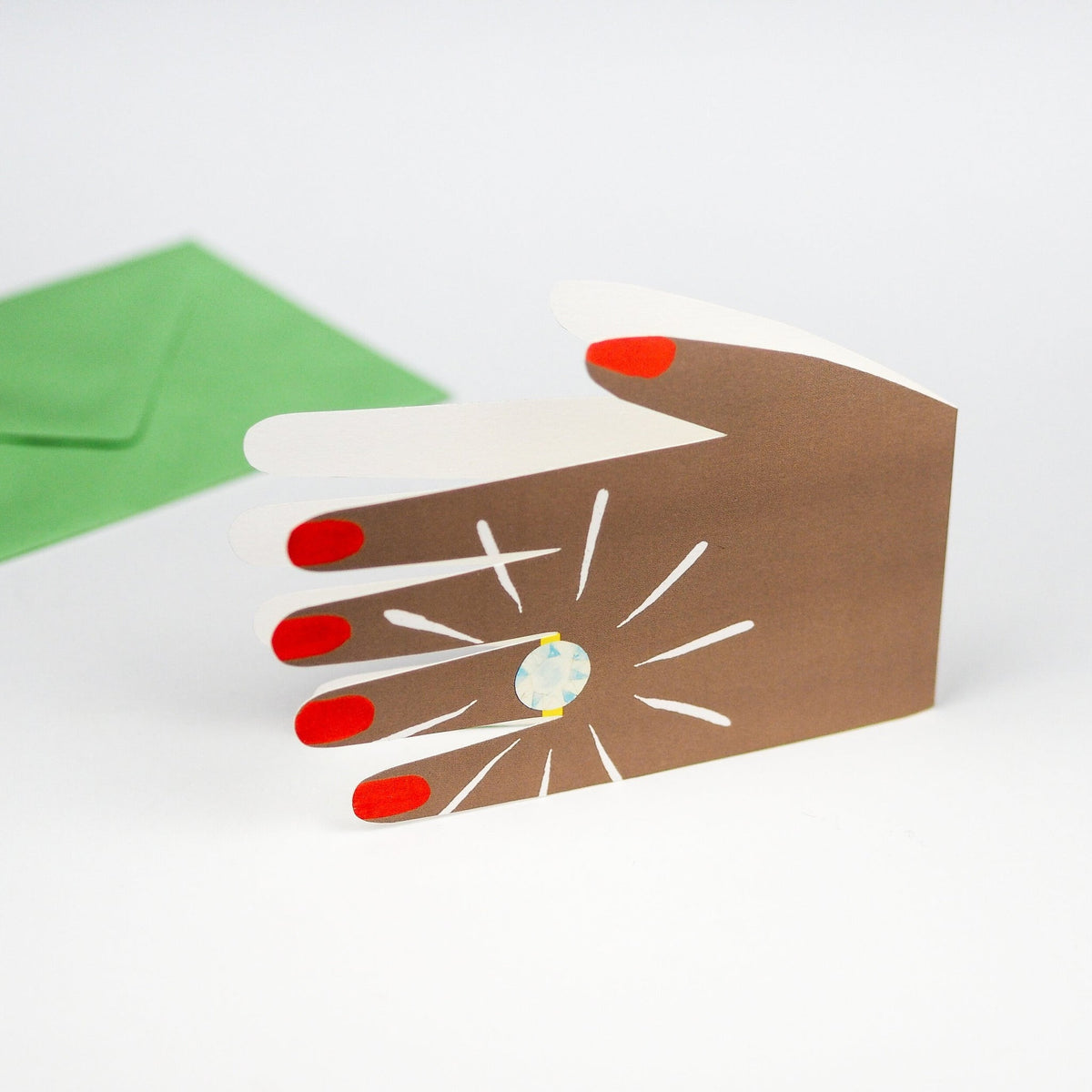 Diamond Ring Engagement Card Boston General Store