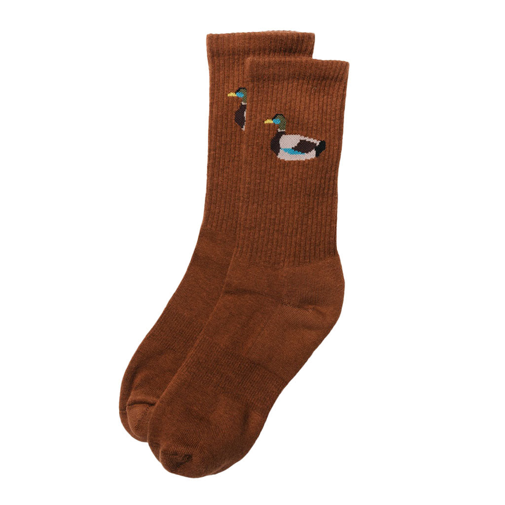 What the Duck? Sock Brown   at Boston General Store