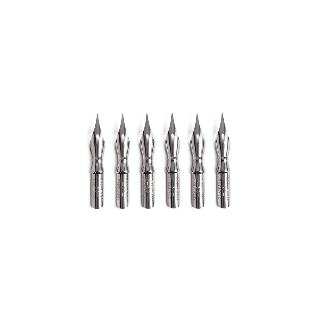 E + M Standard Dip Pen Nib, Set of 6 Boston General Store