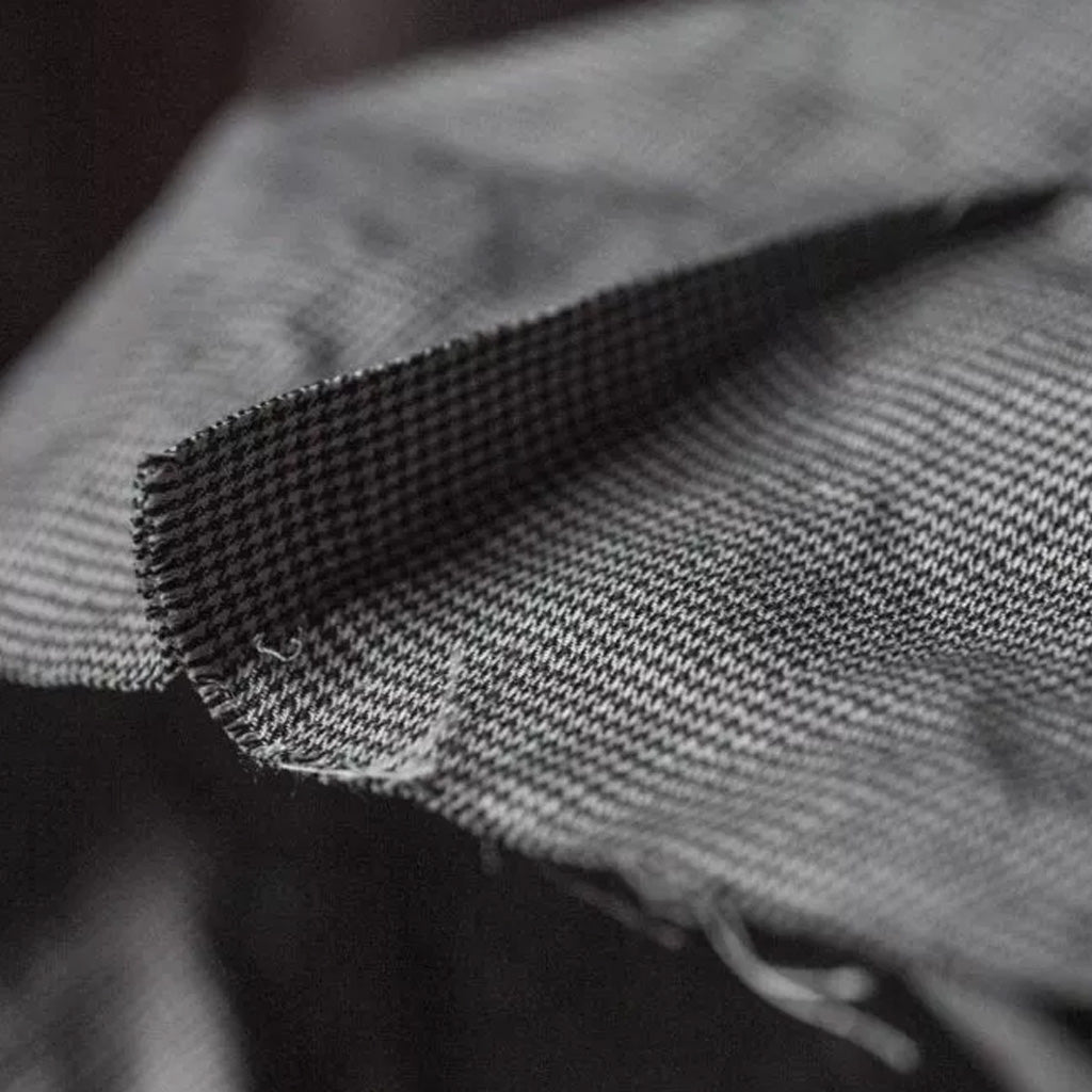 Close-up of textured fabric with a focus on texture and pattern.