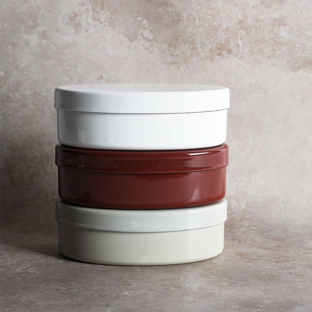 Enamel Oval Box Boston General Store