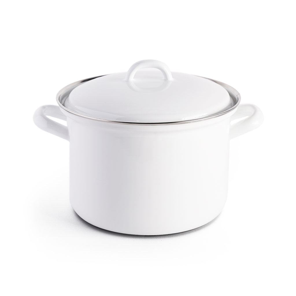 Enamel Stewpot with Lid Boston General Store