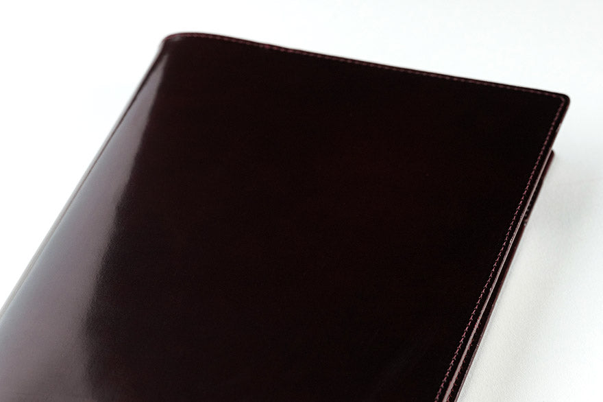 Hobonichi Techo Cover Cousin A5 - Leather: Taut Bordeaux    at Boston General Store