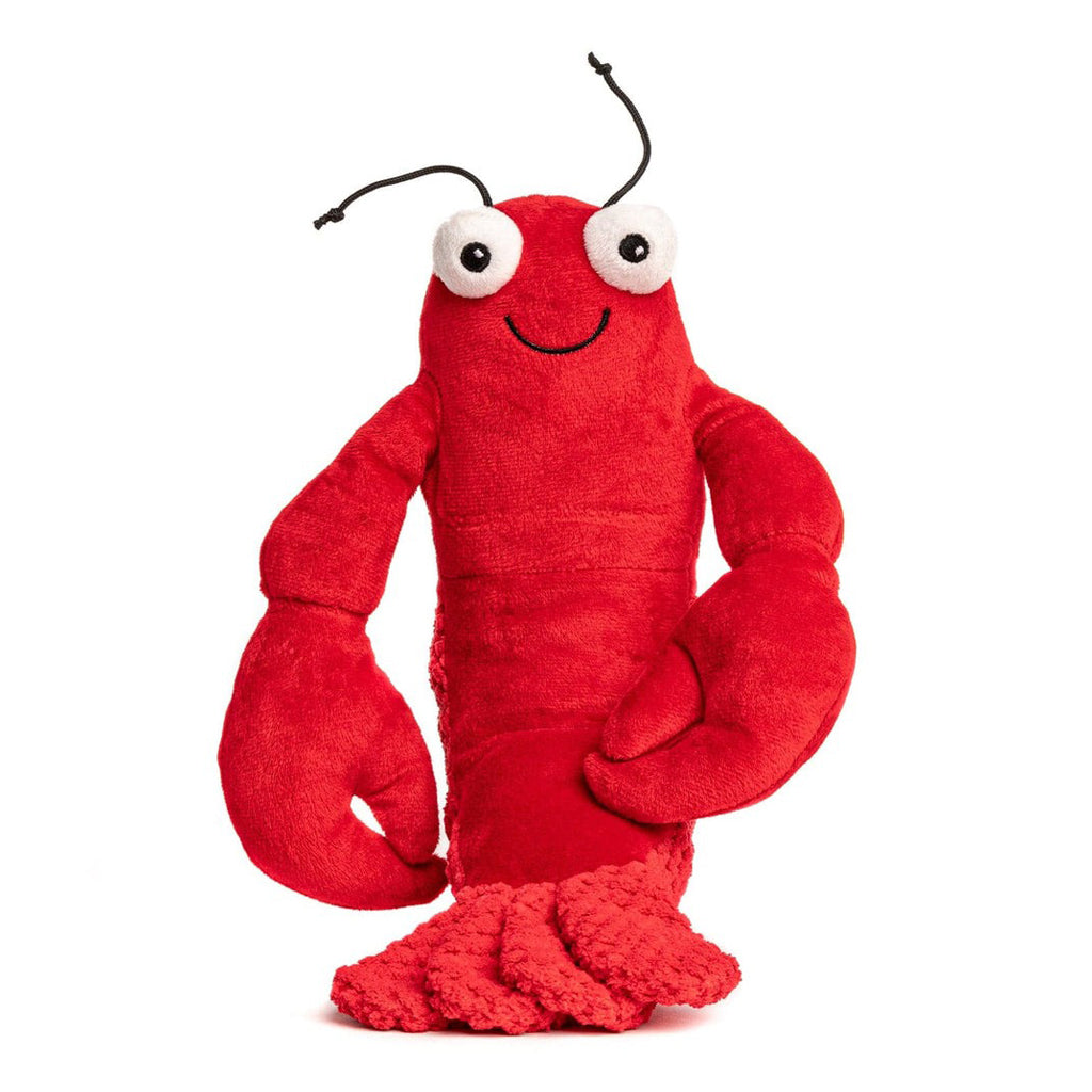 Floppy Lobster Plush Dog Toy    at Boston General Store