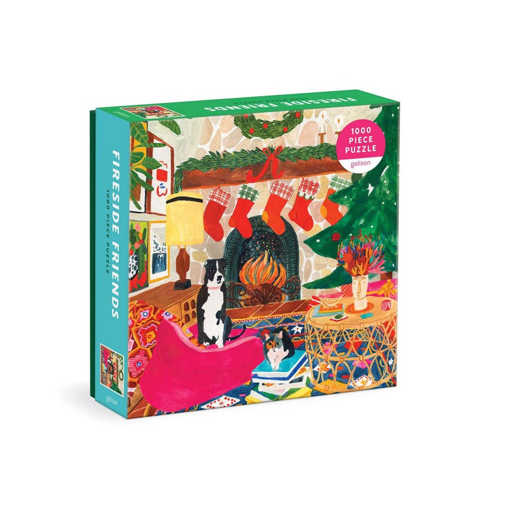 Fireside Friends 1000 Piece Puzzle Boston General Store