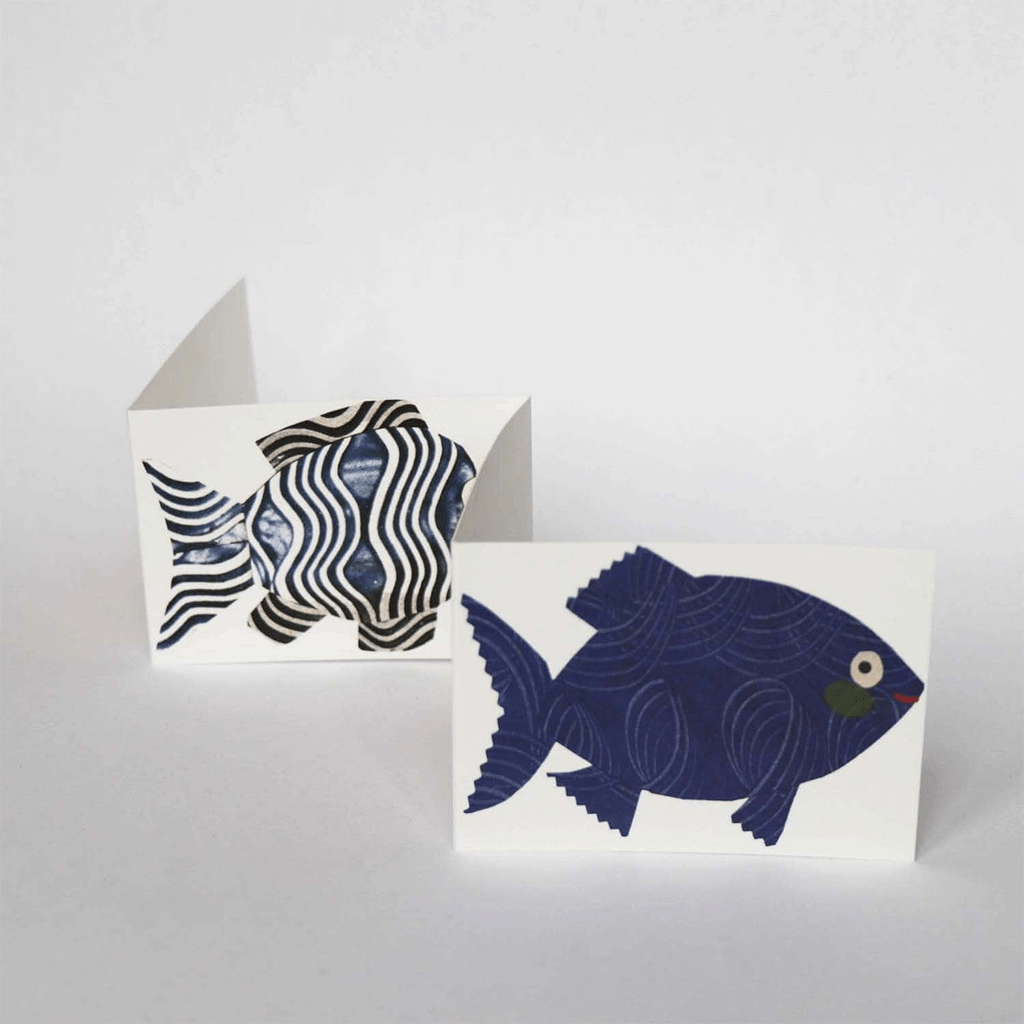 Fish Concertina Card Boston General Store
