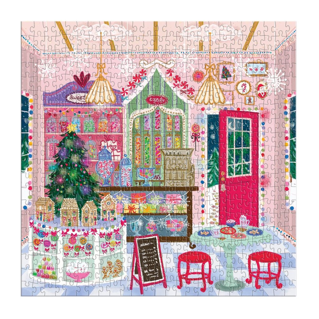Gingerbread Cottage 500 Piece Puzzle Boston General Store