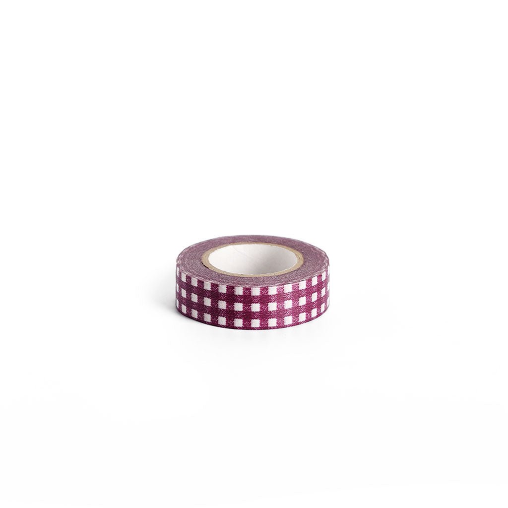 Gingham Plum Washi Tape Boston General Store